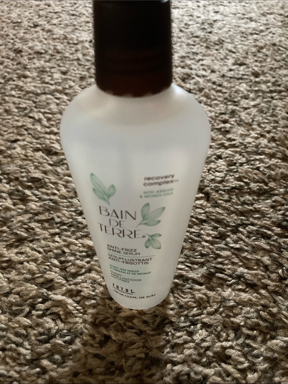 Bain De Terre Anti Frizz Shine Serum. USED ONCE